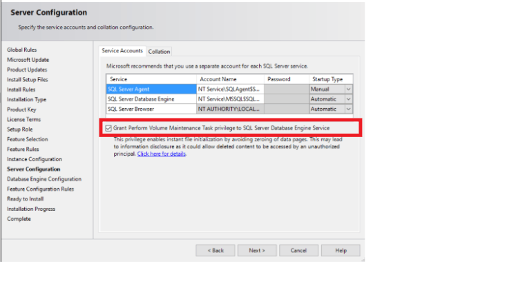 Enable Instant File Initialization is easy in SQL Server 2016 ...