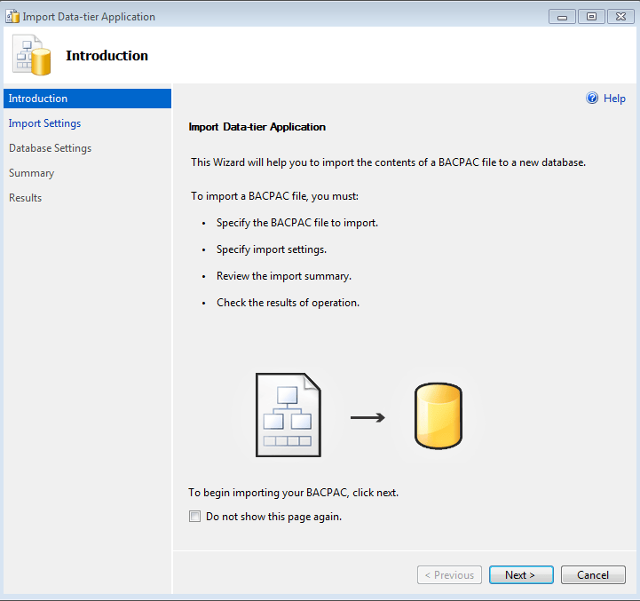 Export and Import the database objects using BACPAC file – Ramasankar ...