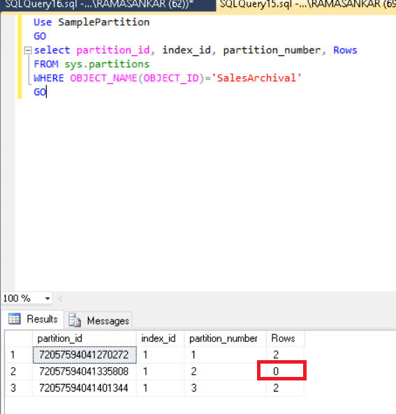 New SQL Server 2016 Truncate Table With Partitions – Ramasankar Molleti ...